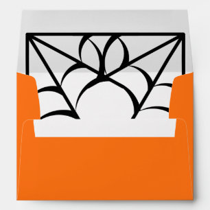 Halloween Spider Web Envelope