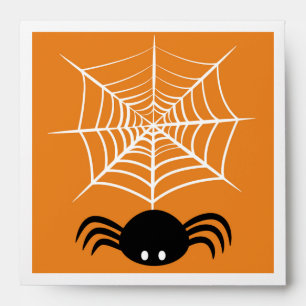 Halloween Spider Web Envelope