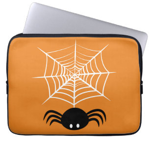 Halloween Spider Web  Laptop Sleeve