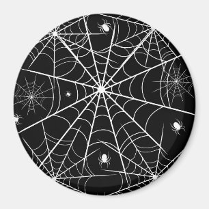 Halloween Spider Web Magnet