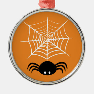 Halloween Spider Web Metal Tree Decoration