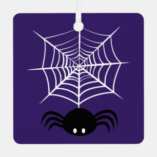 Halloween Spider Web Metal Tree Decoration