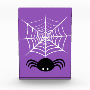 Halloween Spider Web Photo Block