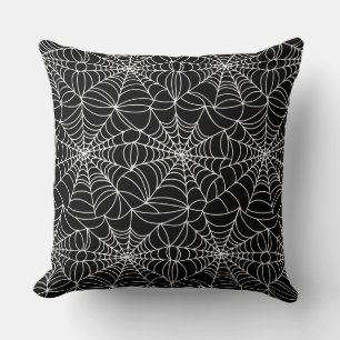 Halloween Spider Web Pillow