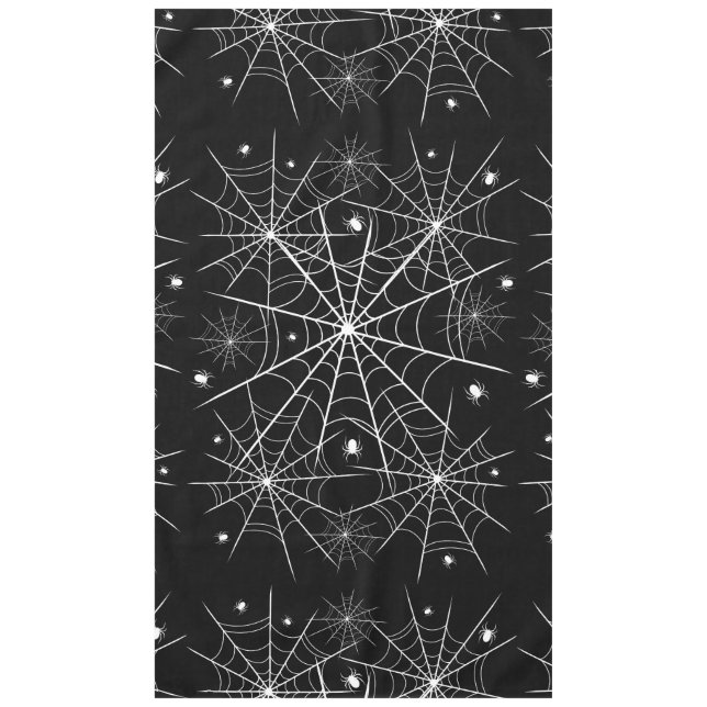 Halloween Spider Web Tablecloth (Front)