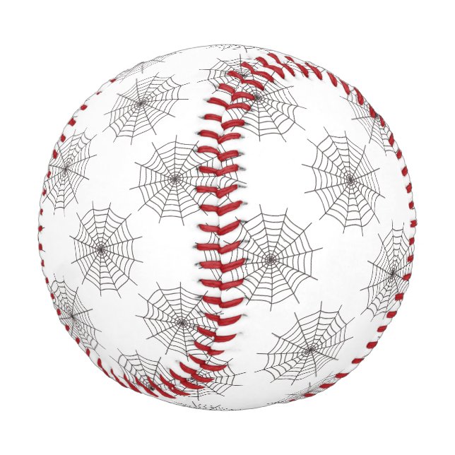 Halloween, Spider Web, Trick Or Treat, Boo Baseball (Angled)