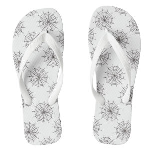Halloween, Spider Web, Trick Or Treat, Boo Jandals
