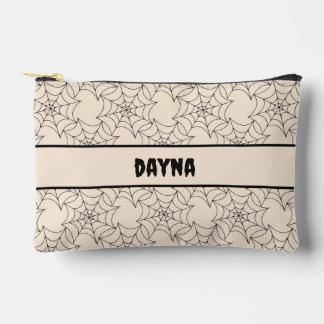 Halloween Spider Webs Accessory Pouch