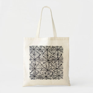 Halloween Spider Webs Tote Bag
