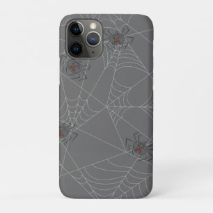 Halloween spiders web and pumpkins Case-Mate iPhone case