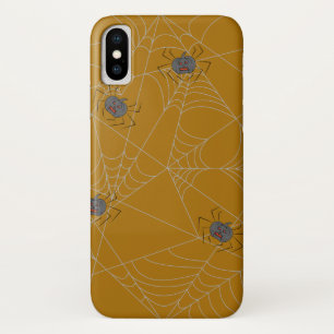 Halloween spiders web and pumpkins   Case-Mate iPhone case