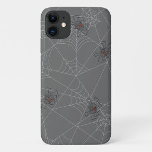 Halloween spiders web and pumpkins Case-Mate iPhone case