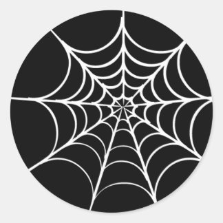Halloween Spiderweb Envelope Sticker Seal