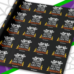 Halloween Spirit Scary Ghosts Funny Halloween Wrapping Paper