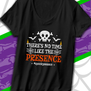 Halloween Spirit Skull Crossbones Funny Halloween T-Shirt