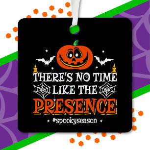 Halloween Spirit Spooky Pumpkin Funny Halloween Metal Tree Decoration
