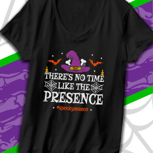 Halloween Spirit Spooky Witch Hat Funny Halloween T-Shirt