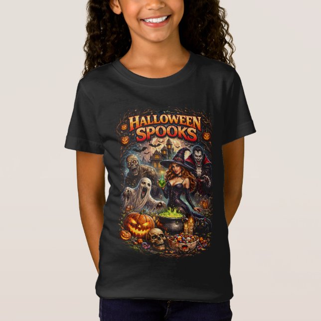 Halloween Spooks T-Shirt (Front)