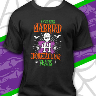 Halloween Spooktacular 44th Wedding Anniversary T-Shirt