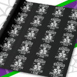 Halloween Spooktacular 5th Wedding Anniversary Wrapping Paper<br><div class="desc">This funny Halloween wedding anniversary design is perfect for a married couple celebrating 5 years of spooktacular marriage! Fun matching couple design for an October or Halloween theme 5th wedding anniversary party. Features 'We've Been Married 5 Spooktacular Years' funny 5th wedding anniversary quote that is perfect for couples celebrating a...</div>