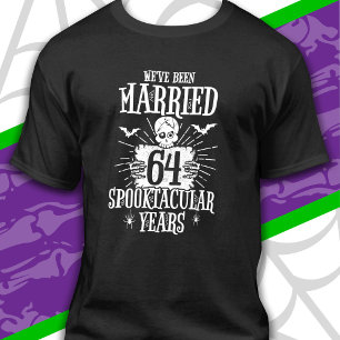 Halloween Spooktacular 64th Wedding Anniversary T-Shirt