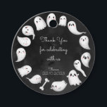 Halloween spooktacular kids birthday thank you favour tags<br><div class="desc">Halloween ghosts scary kids birthday party item</div>