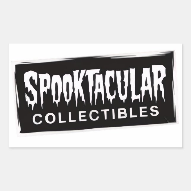 Halloween Spooktacular Rectangular Sticker (Front)