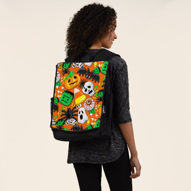 Halloween Spooky Candies Party    Backpack (Worn)