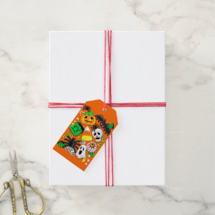 Halloween Spooky Candies Party Gift Tags