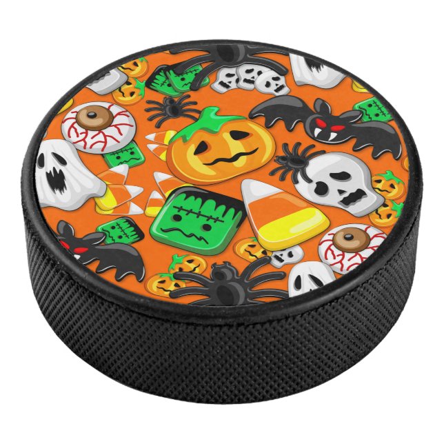 Halloween Spooky Candies Party    Hockey Puck (3/4)