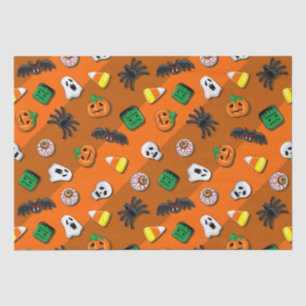 Halloween Spooky Candies Party Tissue Paper