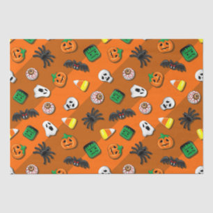 Halloween Spooky Candies Party    Tissue Paper