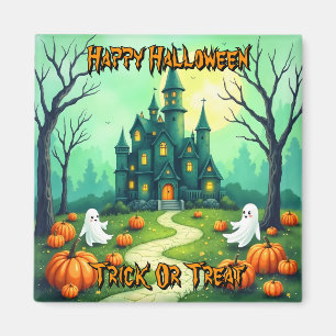 Halloween Spooky Cute Modern Collection Magnet