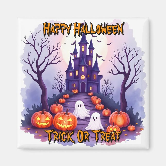 Halloween Spooky Cute Popular Collection Magnet (Front)