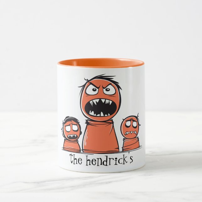 Halloween Spooky Family Mug (Center)