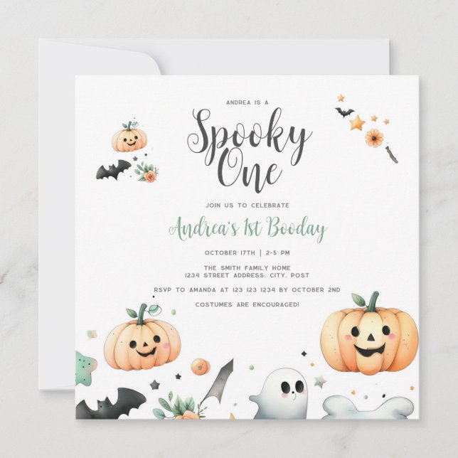 Halloween Spooky first one (Front)