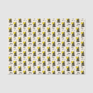 Halloween Spooky Haunted House Flying Bats Tissue Paper