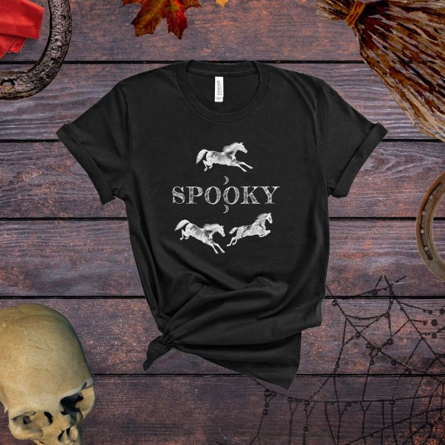 Halloween "Spooky" Horse T-Shirt (Creator Uploaded)