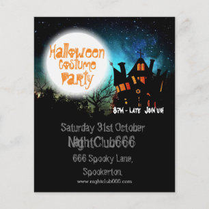 Halloween Spooky House Flyer