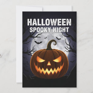 Halloween Spooky Night Invitation