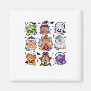 Halloween Spooky Nugget Cute Scary Movie Character Magnet