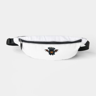 Halloween Spooky Pug Classic T-Shirt Bum Bags