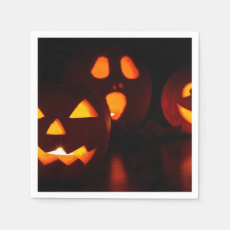 Halloween Spooky Pumpkin Napkin