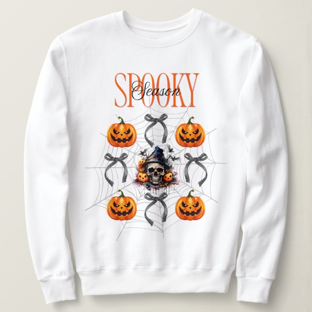 Halloween Spooky Season 3 Sweatshirt (Design Front)