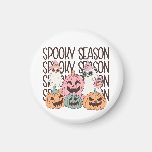Halloween Spooky Season Magnet (Front)