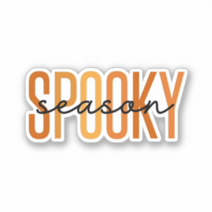 Halloween spooky season orange shades