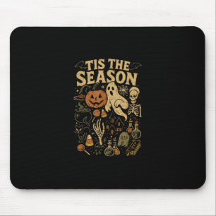 Halloween Spooky Season Pumpkin Witch Tis The Seas Mouse Pad