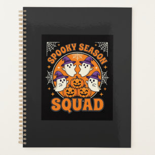 Halloween Spooky Season Squad Ghost Pumpkin Design Planner