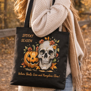 Halloween Spooky Season Tote Bag