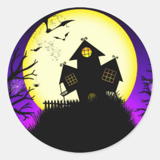 Halloween Spooky Silhouettes Sticker